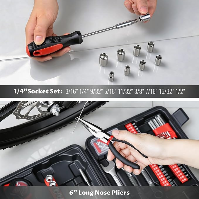 Anfrere 148-Piece Home Tool Set