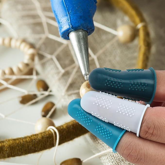 Mr. Pen- Hot Glue Gun Finger Protectors, Silicone Finger Protectors | Rubber