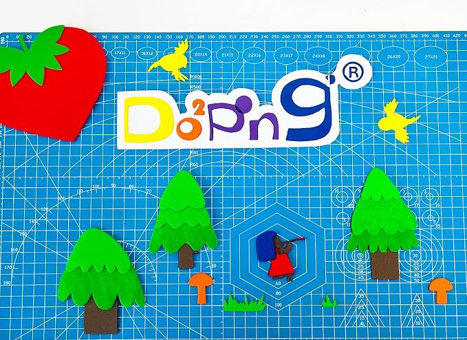 Do²ping Brown Foam Sheets Crafts, 8.5x5.5 Inch Eva Craft Foam Paper