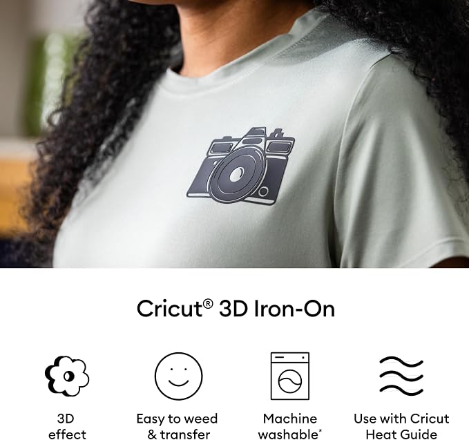 Cricut 3-D Iron-On - 5ft Bold Sampler