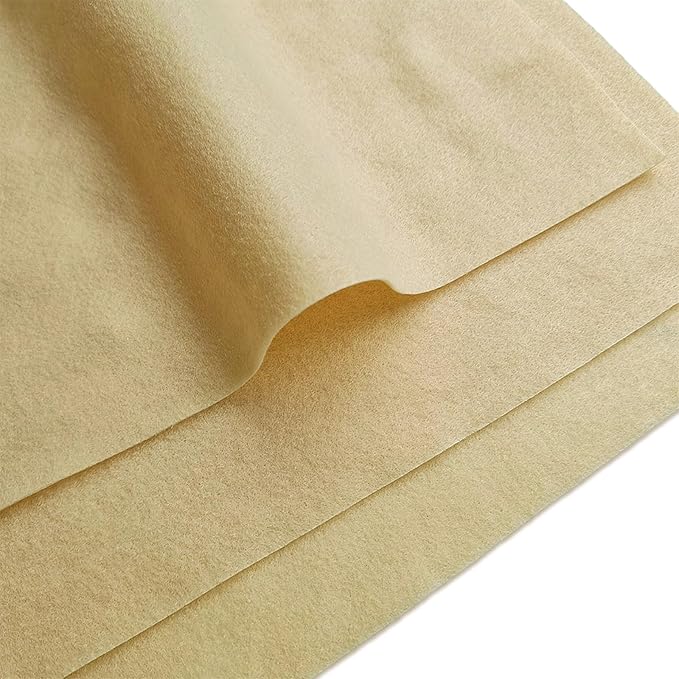 Jtnohx Color Felt, Soft Felt Sheets, 1.4mm Thick 8"x12" Handicraft Felt Fabrics