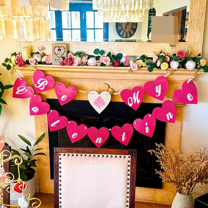 HOIGON 30 PCS 8 Inch Large Wooden Hearts, 1/8 Inch Thick Unfinished Wood Heart