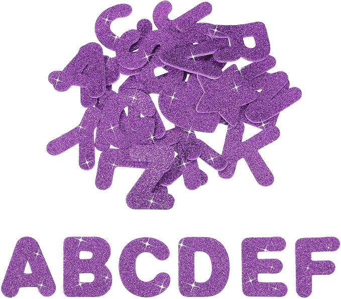 PATIKIL Alphabet Foam Stickers