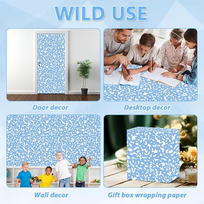 Composition Blue Bulletin Board Paper Roll Blue Dot Bulletin Board Background