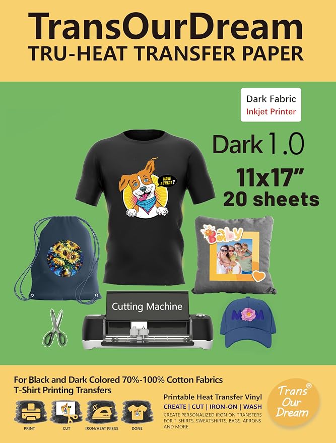 TransOurDream Tru-Iron on Heat Transfer Paper