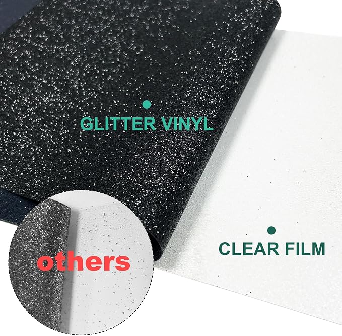Glitter HTV Heat Transfer Vinyl Rolls