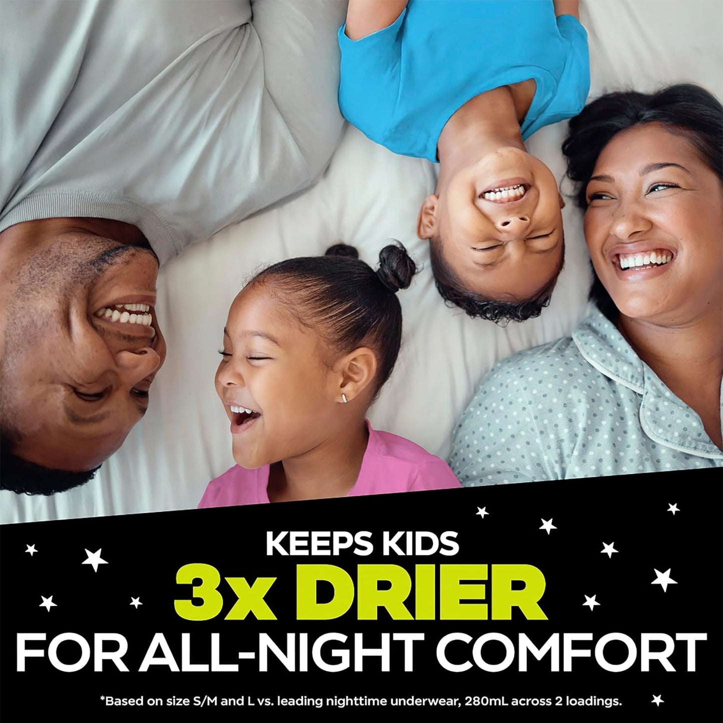 Ninjamas Girls Bedwetting Nighttime Underwear - Size L (64-95+ lbs), 11 Count, Overnight Protection, Ultra Absorbent, Hypoallergenic