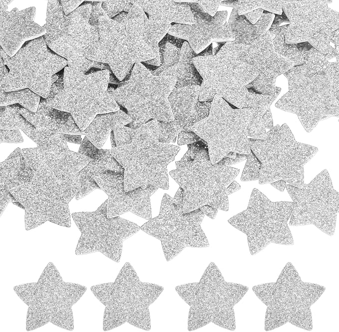 PATIKIL 1.8"x1.8" Star Foam Stickers
