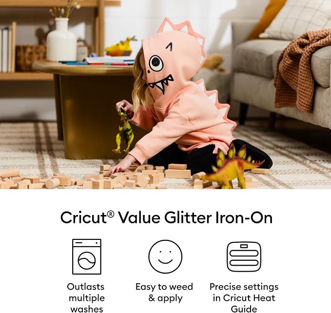Cricut Value Glitter Iron On