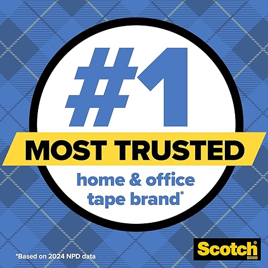 Scotch Wall-Safe Tape, 1 Dispenser Roll, Removable Wall Safe Tape,