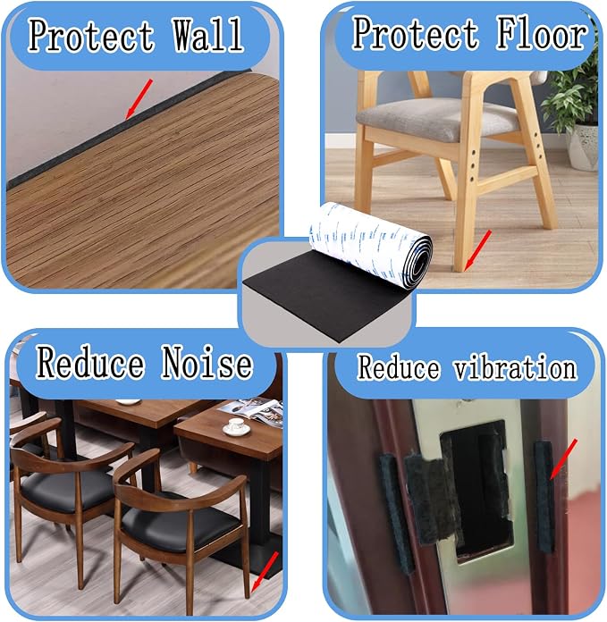 Cuttable Felt Furniture Pads