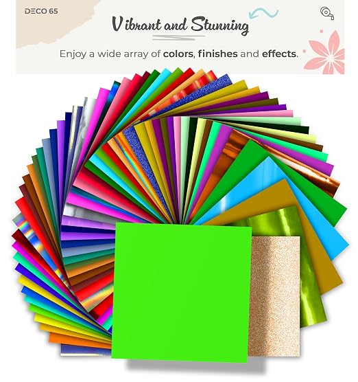 VViViD DECO65 Matte Pastel Yellow Green Permanent Adhesive Craft Vinyl