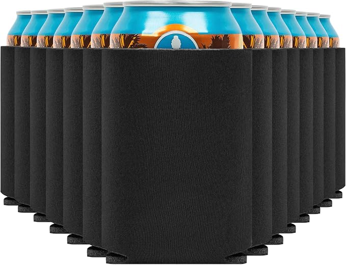 Blank Beer Can Coolers Sleeves Soft Insulated Beer Can Cooler Sleeves