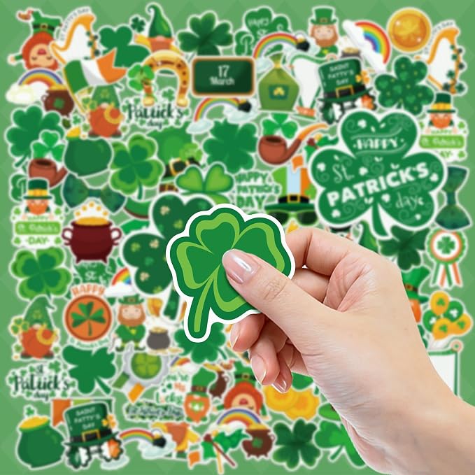120 PCS St Patricks Day Stickers