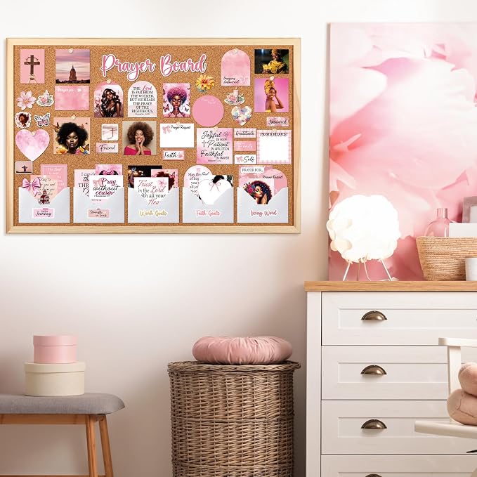 Black Women Prayer Board Kit Prayer Board Supplies Not Cork Board | Prayer Room