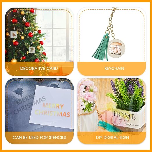 Zonon 2 Pcs Polycarbonate Clear Plastic Sheets, Window Panel, Industrial