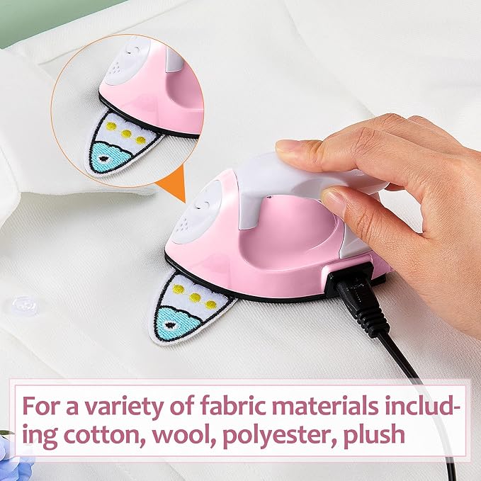 Honoson Mini Craft Iron Mini Heat Press Small Iron 3.93 x 2.36 x 2.76 in