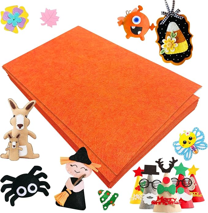 Jtnohx Felt for Crafts, Craft Felt Square for Sewing