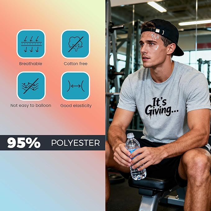 Joyclub 5 PCS Unisex Sublimation Blanks Bulk Polyester T Shirts