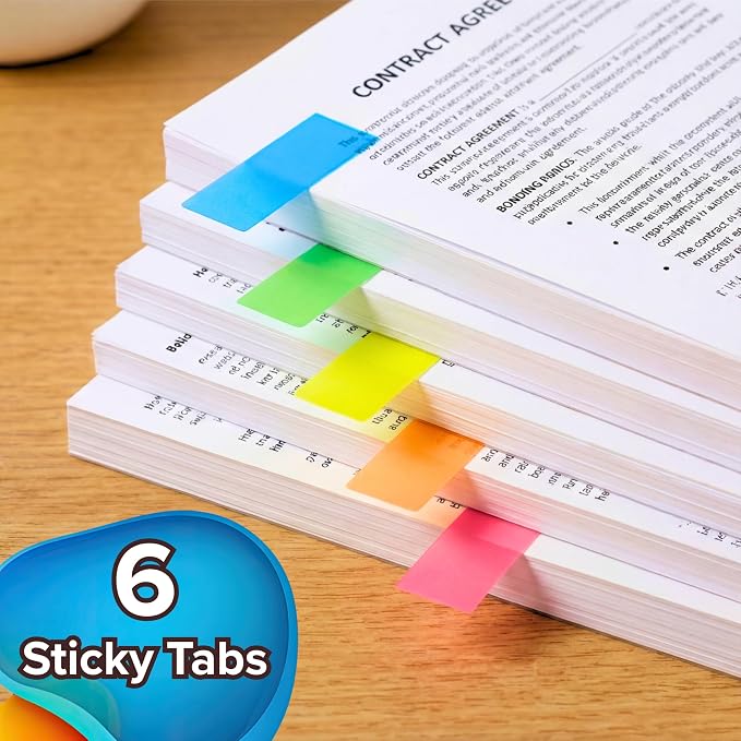 Sticky Notes 3x3 – 2026 Improved Adhesive, Very Very Sticky & Bright Neon