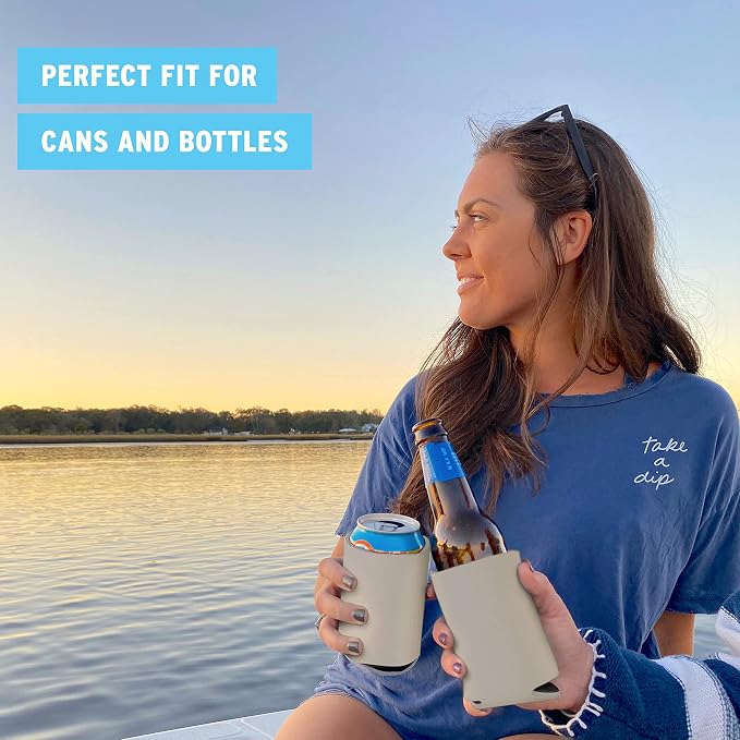 Blank Beer Can Coolers Sleeves Soft Insulated Beer Can Cooler Sleeves
