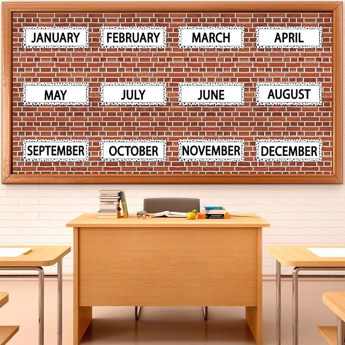 Qyeahkj Red Brick Bulletin Board Paper Roll Fireplace Bulletin Board Background