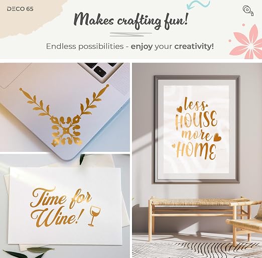 VViViD DECO65 Matte Pastel Copper Permanent Adhesive Craft Vinyl