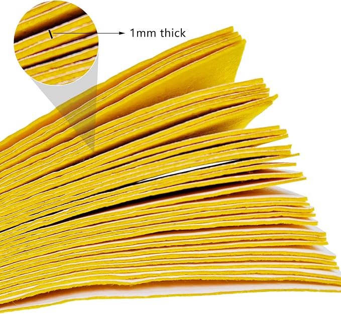 Jtnohx Self Adhesive Felt Sheets, Sticky Fabric Square
