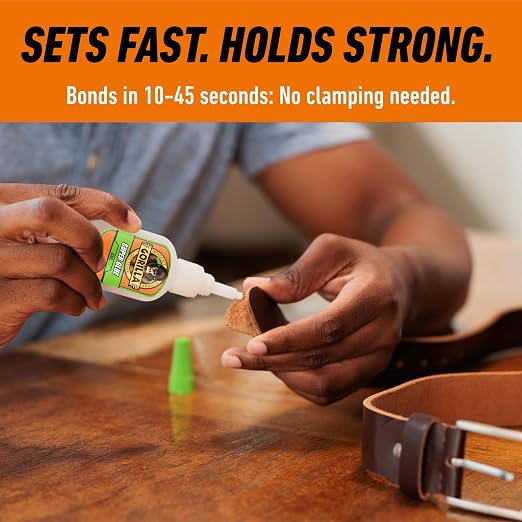 Gorilla Super Glue Gel Value Size, Fast‑Setting Strong Bond, Impact‑Tough