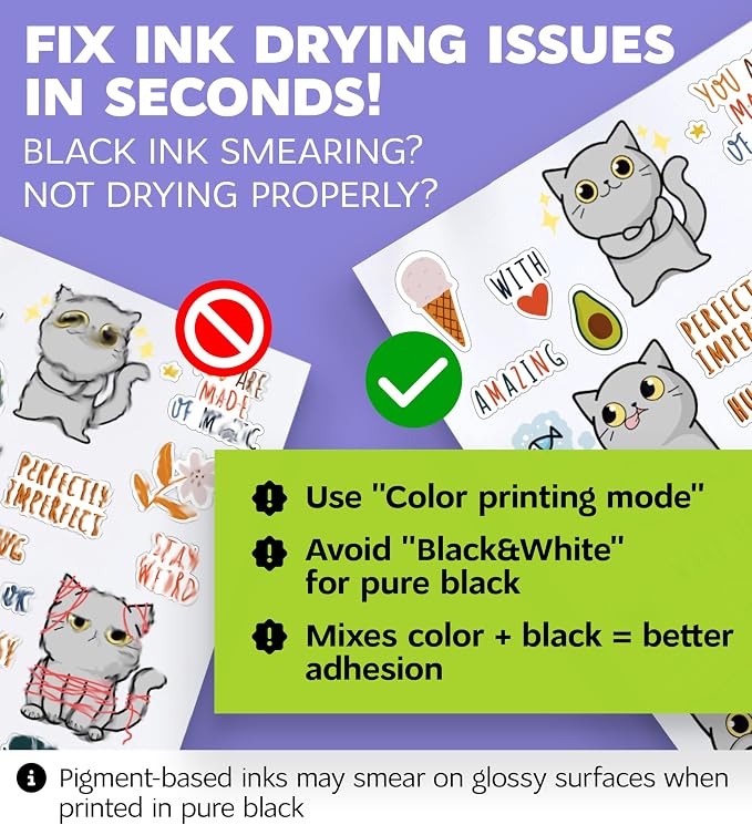 Premium Printable Vinyl Sticker Paper