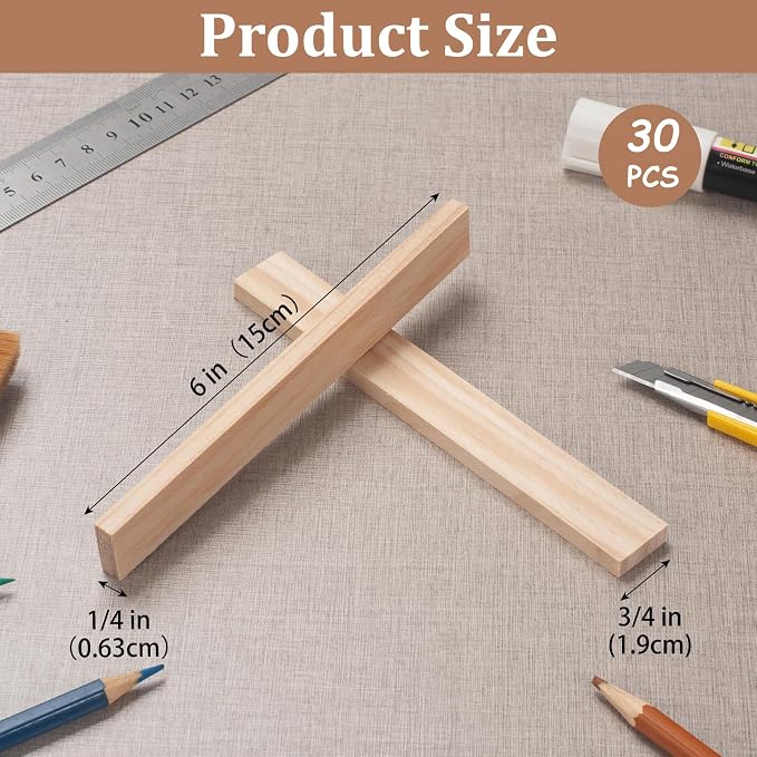 Wood Strips Slats Wooden Dowels