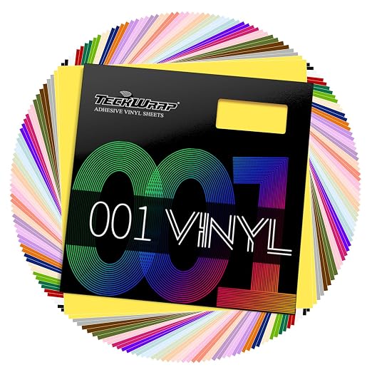 TECKWRAP 001 Permanent Adhesive Vinyl Bundle