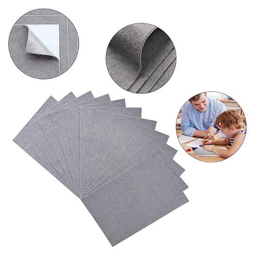 Jtnohx Self Adhesive Felt Sheets, 12 Pieces Felt Fabric