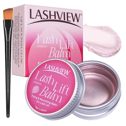 LASHVIEW Lash Lift Glue Balm, Faint Fragrance Lash Glue Wax