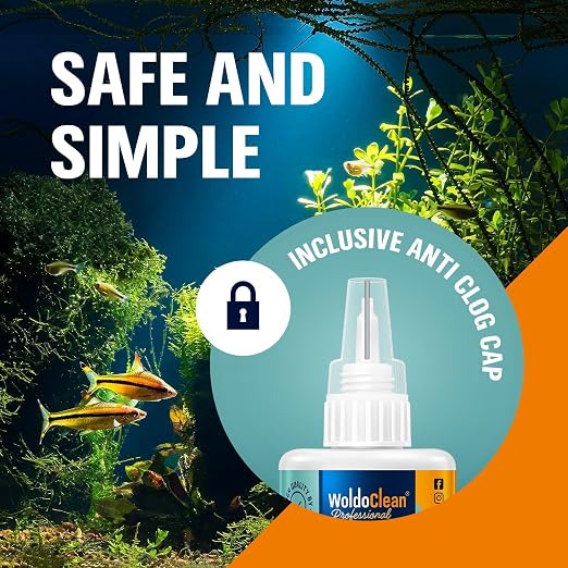 WoldoClean Aquarium Super Glue Gel 50g Fish Safe