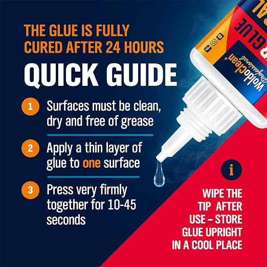 WoldoClean Super Glue All-Purpose Liquid 25g