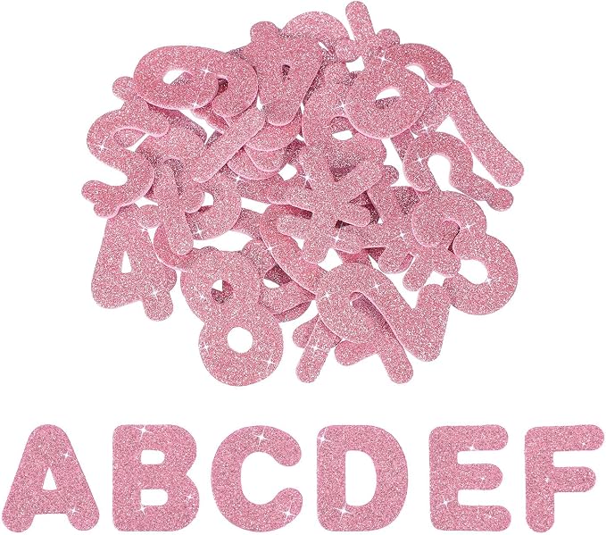 PATIKIL Alphabet Foam Stickers