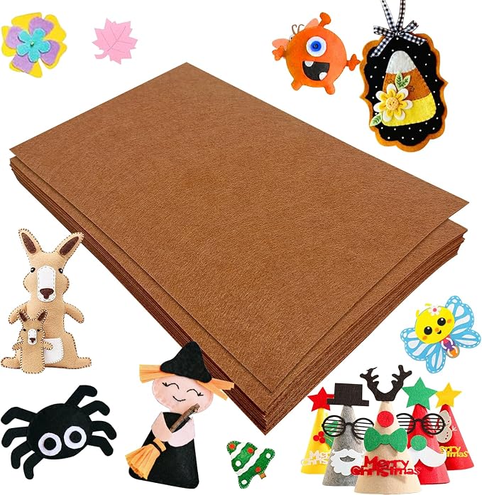 Jtnohx Felt for Crafts, Craft Felt Square for Sewing