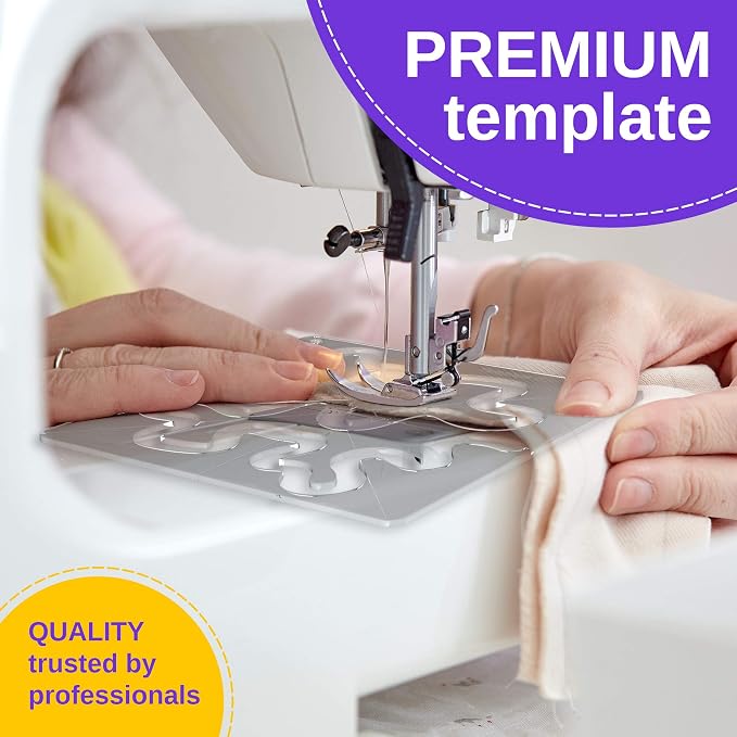 Meander Quilting Ruler Template
