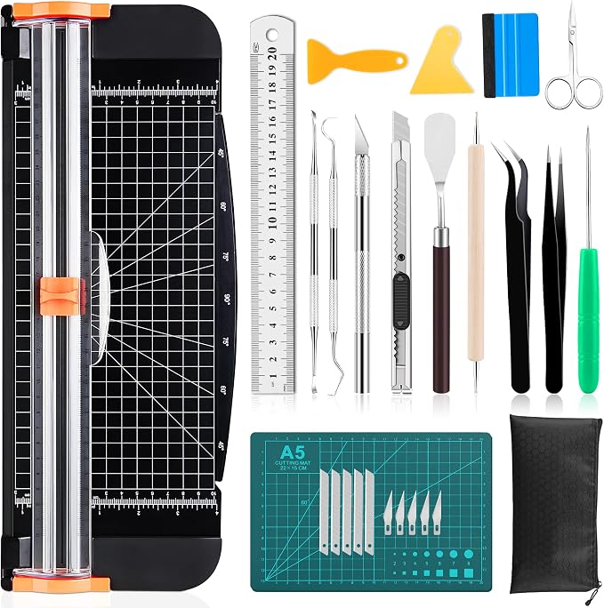 Famomatk 27PCS Craft Weeding Tools