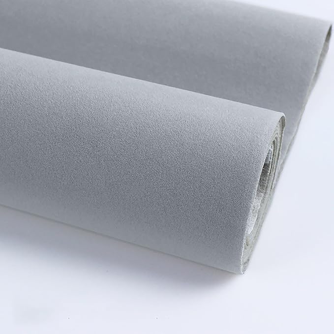 Self Adhesive Sheets Peel and Stick Large Size Velvet Flock Soft Velvet Drawer