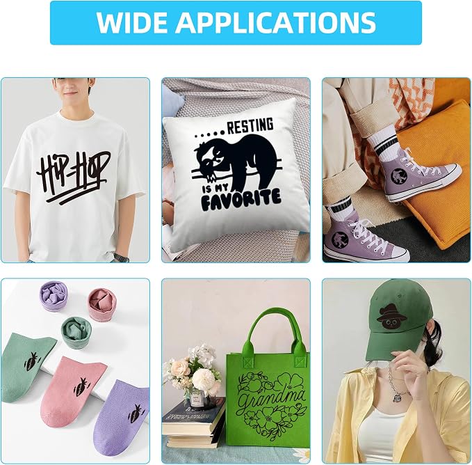 Guangyintong Black HTV Heat Transfer Vinyl Rolls