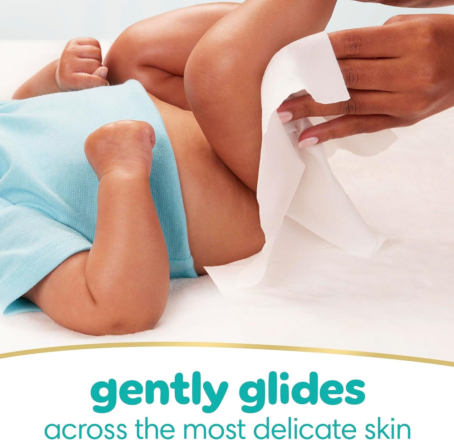 Pampers Baby Wipes, Sensitive, Water Based Wipe, Clinically Proven, Hypoallergenic, and Unscented for Babies, 1344 Wipes Total (16 Flip-Top Packs) [Packaging May Vary]
