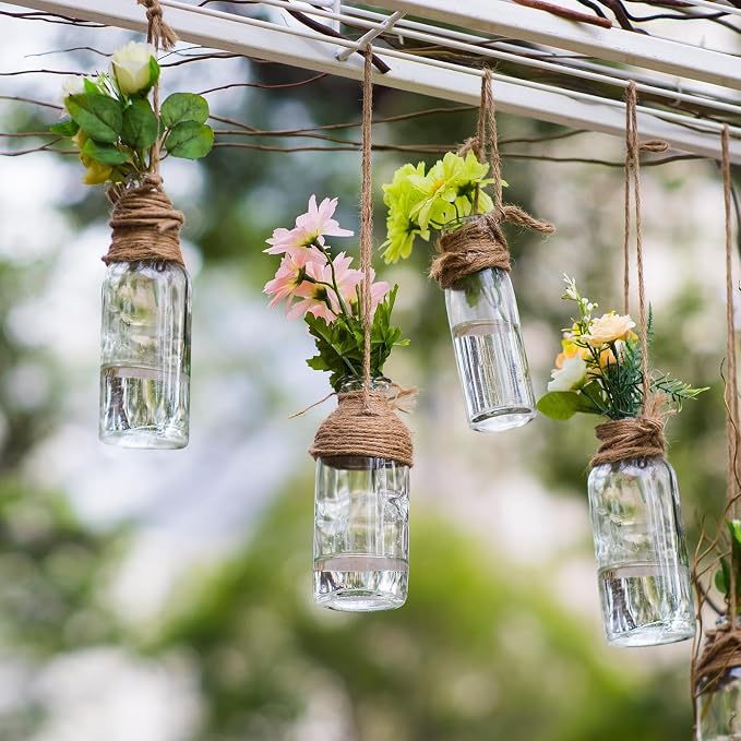 Geiserailie 45 Pcs Mini Glass Bottles