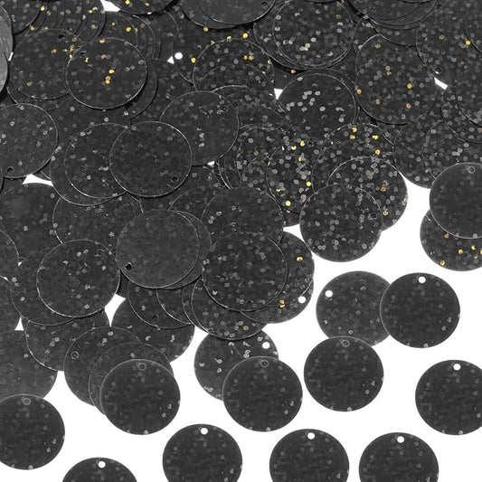MECCANIXITY 700 Pcs Flat Round Sequins 15mm/0.6 Inch Loose Paillettes Craft