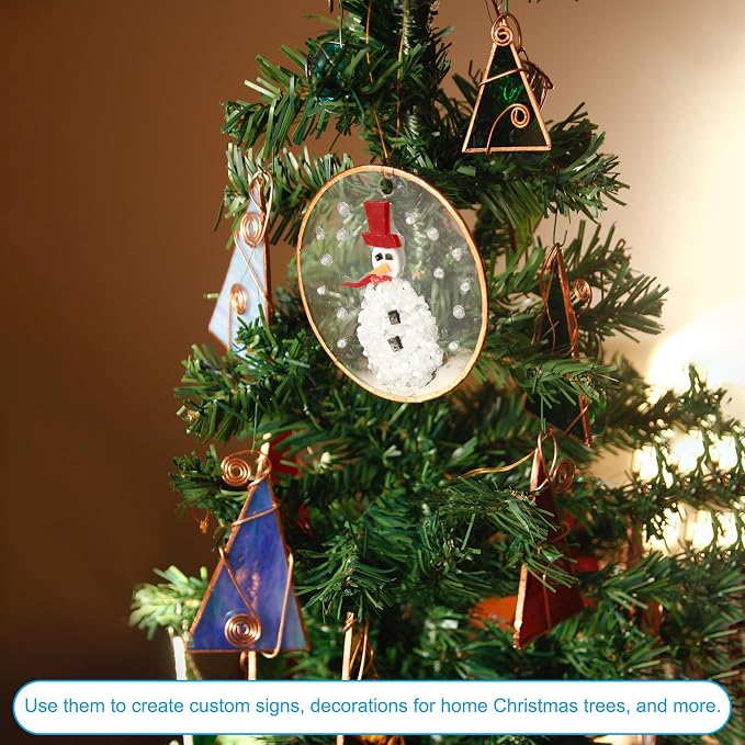 PATIKIL 2.5" Dia. Acrylic Circles, 30 Pack Round Clear Plastic Sheet Ornament