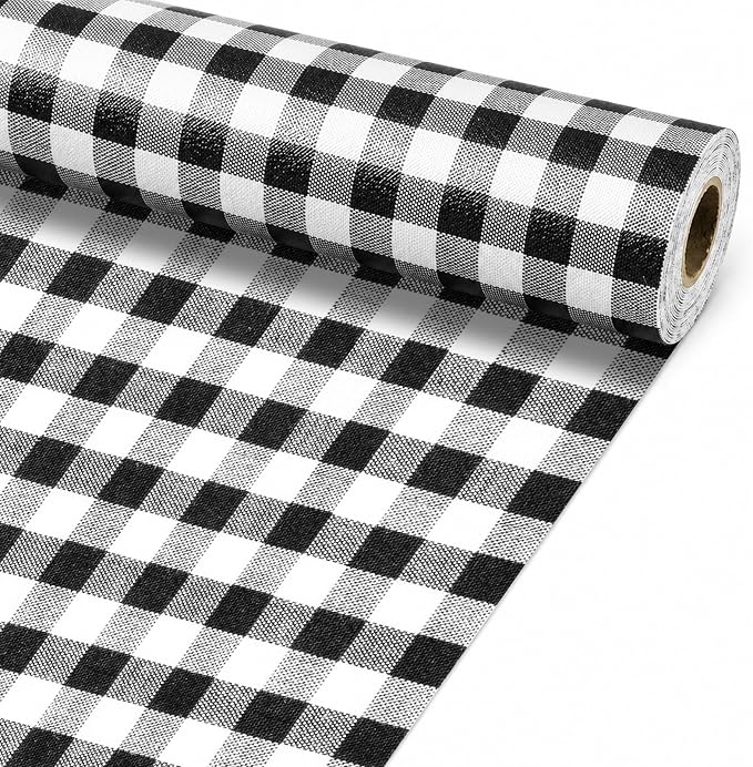 Black White Buffalo Bulletin Board Roll Non-Woven Fabric Poster 16in X 12ft |