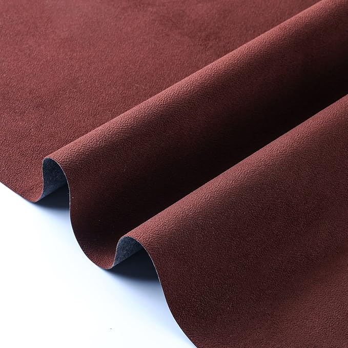 Removable Velvet Flock Self Adhesive Felt Fabric Liner Brown Velvet Drawer Liner