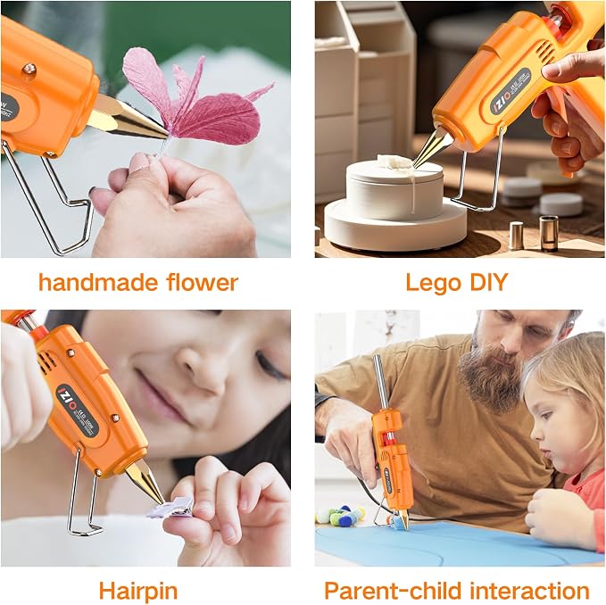 IZIO Hot glue gun and sticks set