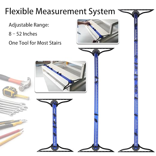 Stair Tread Template Tool – Stair Tread Gauge, Stair Tools